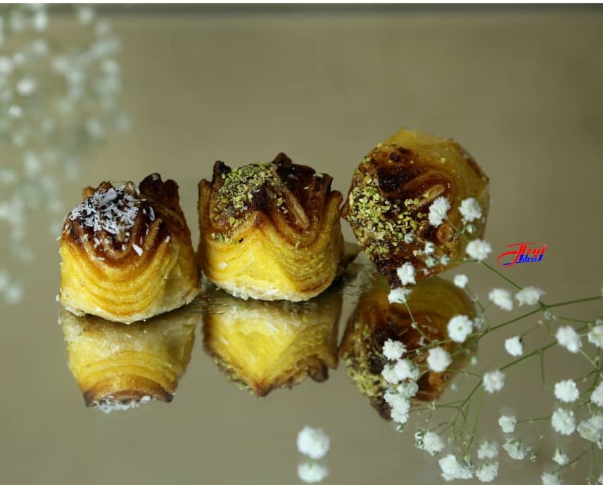 شیرینی کره ای (غنچه ای)